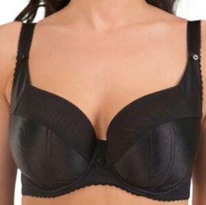 Ewa Michalak Elegant Black Wireless Bra 75 JJ  SF NWT